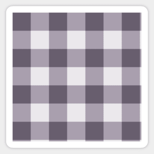 Gingham   by Suzy Hager        Cade Collection 15      Shades of Violet      Huge Sticker